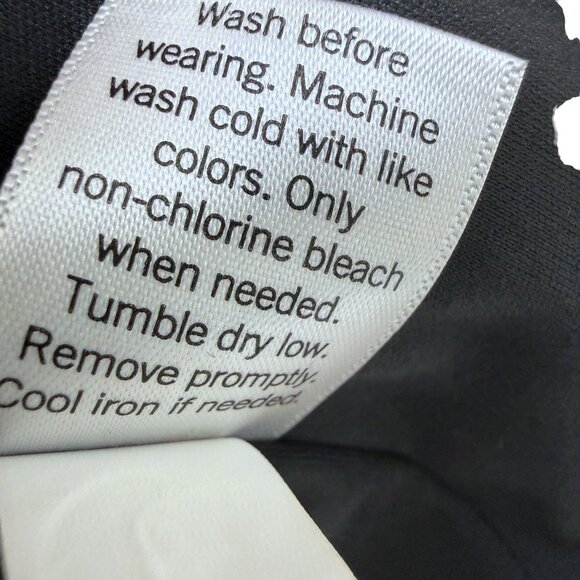 Nine West Womens Blazer Size Medium Black Stretch Ponte Knit Career Jacket - Picture 9 of 9